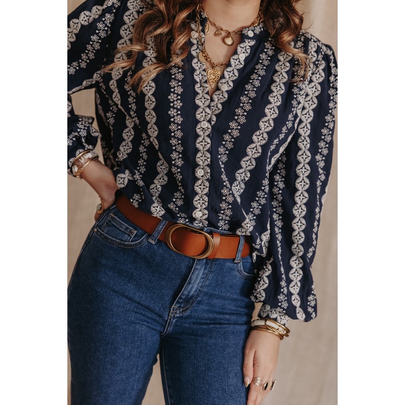 Chemise REVIEW Carmen Décolletée Rose – Taille S – Occasion Très Bon état