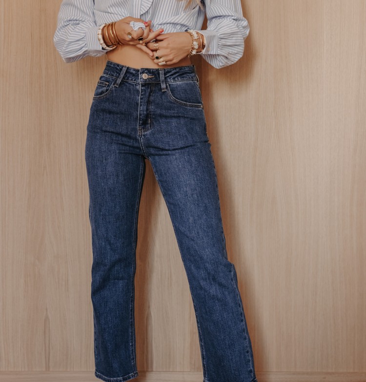 Le jean droit 