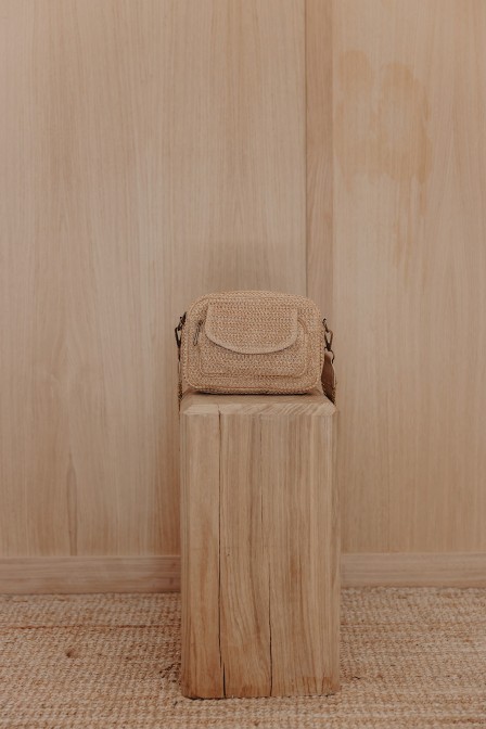 Zoom sur le sac posé. Zoom sur le sac posé.
