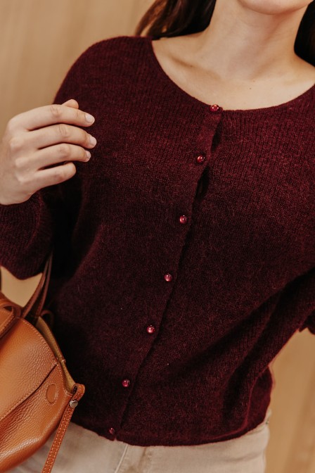 Femme avec un gilet. Femme avec un gilet.
