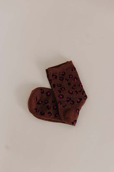 Zoom sur les chaussettes posées.